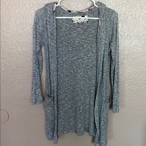 Gray Cardigan